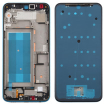 Front Housing LCD Frame Bezel Plate for LG K50 / K12 MAX / LMX520BMW / LMX520EMW(Double SIM Version) (Blue)