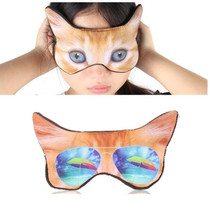 3D Eye Mask Shading Sleeping Cartoon Animal Printed Eye Mask(Glasses)