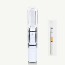100 PCS Adous Cigarette Holder Filter Can Clean And Recycle Double Filter Cigarette Holder(Transparent)
