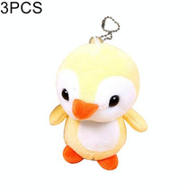 3 PCS Cute Cartoon Penguin Plush Doll Keychain Pendant(3)