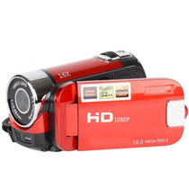 16X Digital Zoom HD 16 Million Pixel Home Travel DV Camera, US Plug(Red)