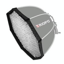 TRIOPO S55 Diameter 55cm Honeycomb Grid Octagon Softbox Reflector Diffuser for Studio Speedlite Flash Softbox