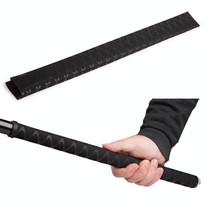 2 PCS 1m Fish Rod Heat Shrinkable Hand Handling Insulation Non-Slip Waterproof Sleeve, Specification: Diameter 30mm(Black)