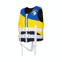 HiSEA L002 Foam Buoyancy Vests Flood Protection Drifting Fishing Surfing Life Jackets for Children, Size: S(Blue Yellow)