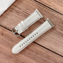 For OPPO Watch 46mm Shell Texture Watch Band(White)