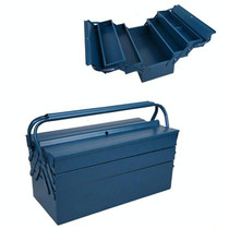 Double Handle Double Open Three-Layer Tool Box Household Hardware Tool Storage Box, Specification: S(420x200x200mm)