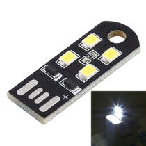 4 LEDs Ultra Thin Energy Saving USB Light (White Light)