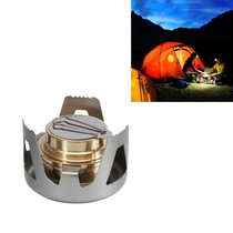 Outdoor Camping Alcohol Stove Vaporized Liquid Alcohol Atove Mini Alcohol Stove Portable Creative Alcohol Stove(Gray)