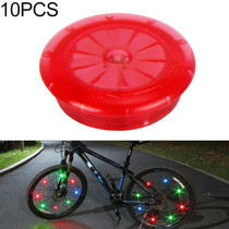 10 PCS Children Balance Car Night Riding Safety Light-emitting Clip Lights (Red)