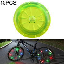 10 PCS Children Balance Car Night Riding Safety Light-emitting Clip Lights (Green)