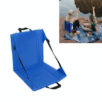 Outdoor Camping Picnic Stand Seat Cushion Folding Moisture-proof Dirty Wear-resistant Cushion(Blue)