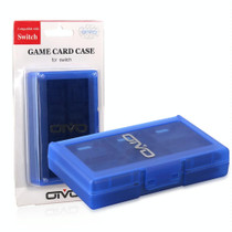 OIVO IV-SW029 24in1 Game Memory Card Storage Box Card Case Holder For Nintendo Switch(Blue)