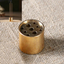 5 PCS Copper Nine-hole Incense Stick Incense Plate Incense Porous Incense Burner, Size:Medium