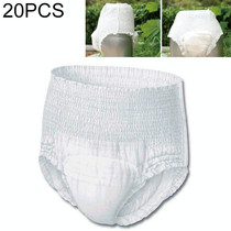 20 PCS Adult and Elderly Underpants Elastic Diapers, Size:L