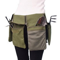 Garden Canvas Tool Belt Waist Bag, Length:125cm(Green)