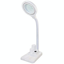 White LED Desk Lamp Desktop Magnifying Glass Work Lamp(US Plug)