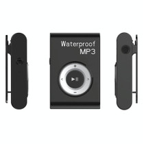 C26 IPX8 Waterproof Swimming Diving Sports MP3 Music Player with Clip & Earphone, Support FM, Memory:8GB(Black)