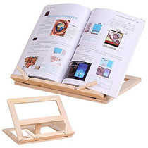 Wooden Frame Book Reading Bookshelf Bracket Support Tablet PC Music Stand Drawing Easel