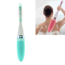 CNaier AE-8381 Household Waterproof Vibration Silicone Electric Massage Bath Body Brush (Green)