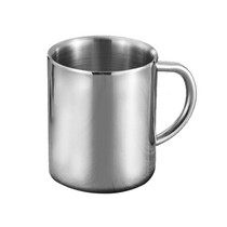 Double Wall Stainless Steel Coffee Mug Portable Termo Cup Travel Tumbler Coffee Jug Milk Tea Beer Cups Double Office Water Mugs(280ML)