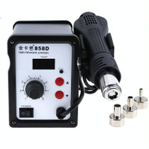 Kaisi K-858D SMD Hot-Air Soldering Station LED Digital Display Support Controllable Temperature for Desoldering + Air Nozzles, US Plug