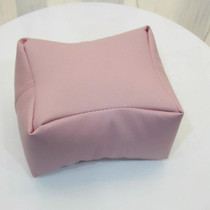 Nail Art Hand Rest Cushion Pillow Soft PU Leather Foot Hand Holder Manicure Nail Art Equipment(Pink)