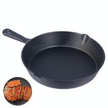 Cast Iron Non Stick Frying Pan Cooking Pot, Sheet Size:25cm