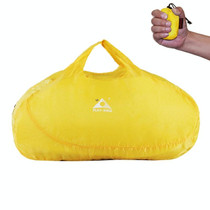 1336 Outdoor Climbing Portable Foldable Anti-splash Bag Ultralight Handheld Travel Bag (Yellow)