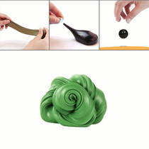 DIY Plasticine Slime Magnetic Rubber Mud Stress Reducer Anti-Anxiety Bouncing Putty Magic Clay Education Toy for Kids and Adults, Big Iron Box Size: 8x2.5cm(Green)