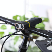 Y1-2400LM 5-mode USB Rechargeable Bicycle LED Headlight with 360 degree Rotatable Holder