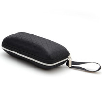 Sunglasses Crush Resistance Zipper Glasses Case Box, Size: 17*7*6cm (Black)