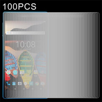 100 PCS for Lenovo Tab3 730M 0.3mm 9H Surface Hardness Tempered Glass Screen Protector