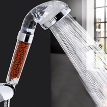 3 Settings Adjustable PC Negative Ions Shower Head, Size: Large, Interface:  2cm(Transparent)