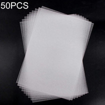 50 PCS Translucent Fine Grinding Heat Shrink Film DIY Heat Shrink Film