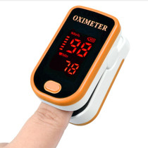 Finger Pulse Oximete LED HD Display Portable Oximeter Equipment Blood Oxygen Monitor Pulse Oximeter(Orange)