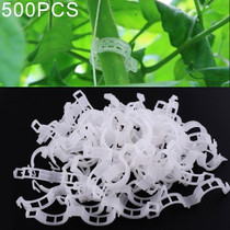 500 PCS 25mm Plastic Fixed Tie Clip Hanging Crane Folder Vines Plant Fixed Clip