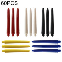 Cavalier 60 PCS Throwing Toy 35mm Shafts Nylon 2BA Dart Shaft, Random Color Delivery