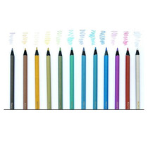 Kids Adults Sketch Coloring Books Drawing Vibrant Colors 12-color Colored Pencils Set