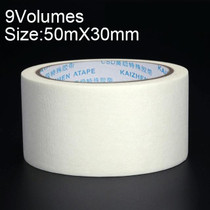 9 Volumes High Adhesion Decoration Spraying Masking office Writing Beautiful Paper Tape, Size: 50m x 30mm