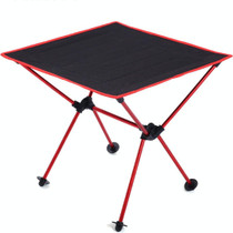 Outdoor Camping Portable Light Folding Table Oxford Cloth Aviation Aluminum Picnic Barbecue Table