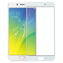 For OPPO R9s Plus Front Screen Outer Glass Lens (White)