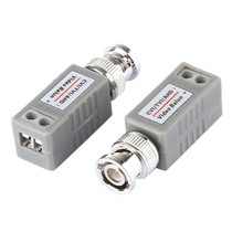 2 PCS 202E-HD CVI/TVI/AHD 1CH Passive Video Balun Coaxial Adapter