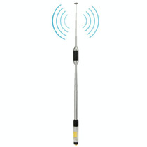 RH770 Dual Band 144/430MHz High Gain SMA-F Telescopic Handheld Radio Antenna for Walkie Talkie, Antenna Length: 93cm