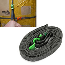 Outdoor Quick Untie Strapping Tape Rope / Backpack Packing Tape(Green)