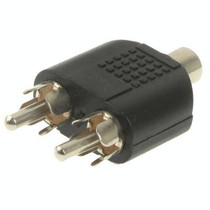 RCA Female to 2 RCA Male Adapter