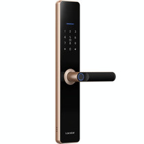 LOCSTAR  Wifi Fingerprint Lock Home Security Door Password Lock Supports APP Remote Unlocking(Rose Gold)