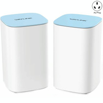 WAVLINK WN551K2 2pcs AC3000 WiFi Wireless Repeater Built-in Antenna Tri-Band Mesh Wireless Router, Plug:AU Plug