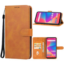 For BLU G71 Leather Phone Case(Brown)