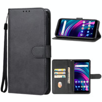 For BLU G51 Plus Leather Phone Case(Black)
