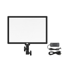 Pixel P50 Dual Color Temperature Flat Panel Fill Light 45W Soft Outdoor Shooting Fill Light For Straight Photography(Lamp+US Plug Adapter)
